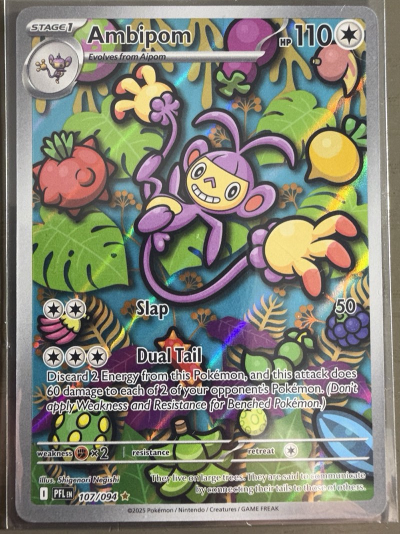 Ambipom — ME02 Phantasmal Flames (PFL, English 2026) 107/094
