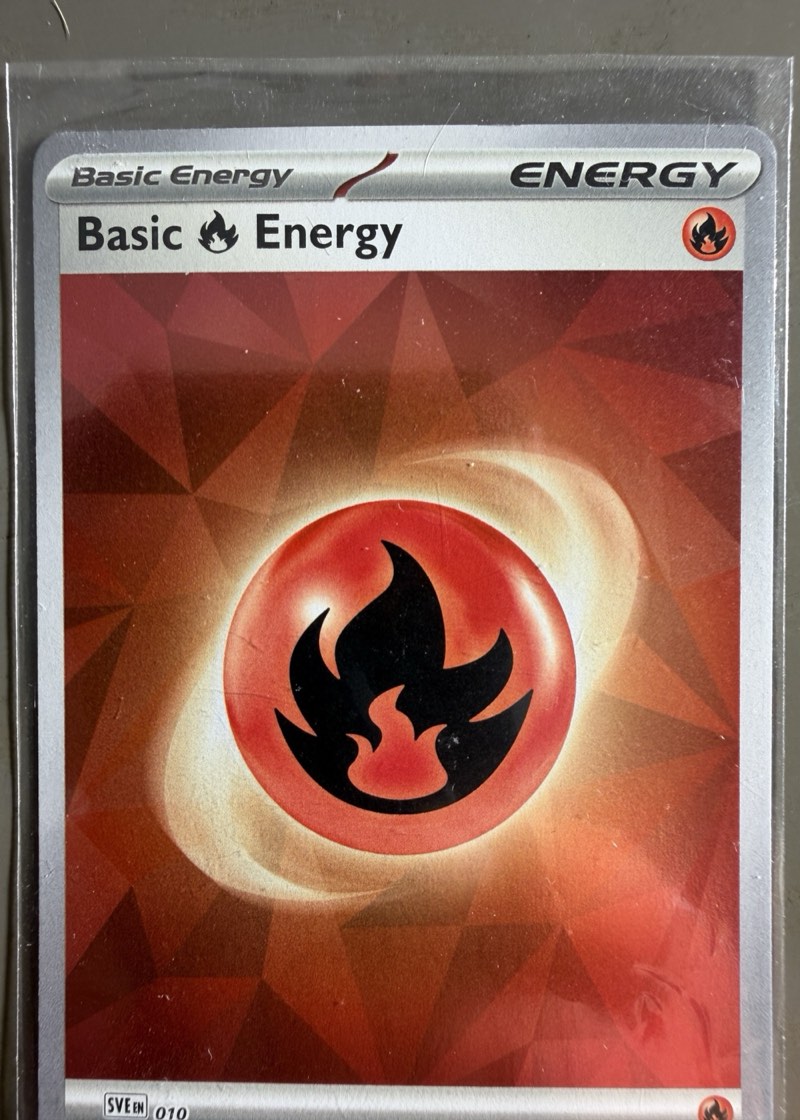 Basic Fire Energy — SVE (Scarlet & Violet Energy) 010