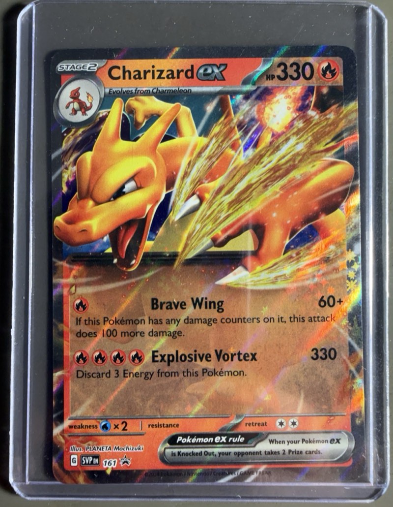 Charizard ex — Scarlet & Violet Black Star Promos (SVP) 161