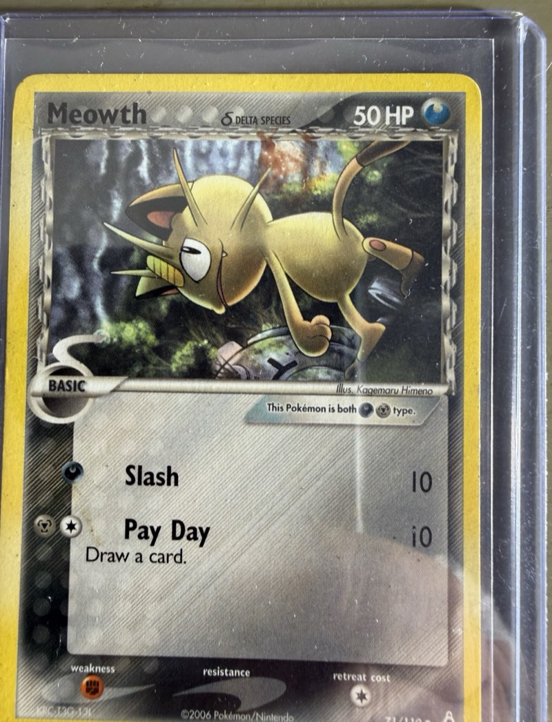 Meowth — Delta Species era (2006) unknown