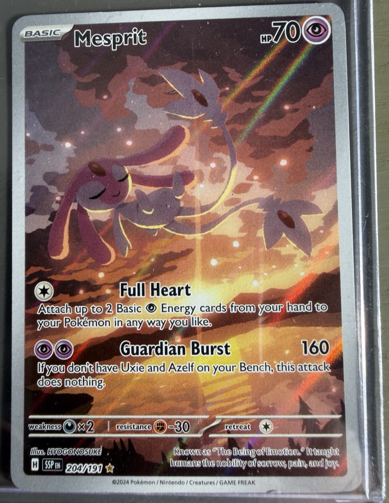 Mesprit — Surging Sparks 204/191