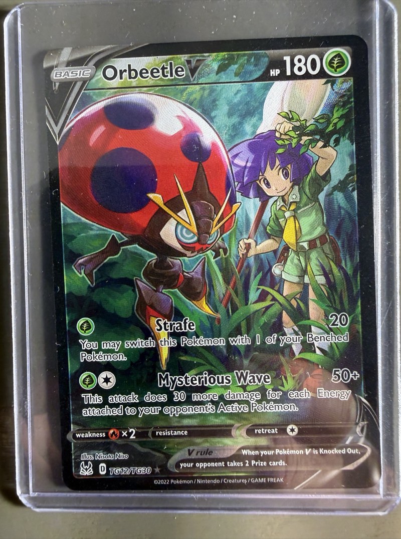 Orbeetle V — SWSH11: Lost Origin (Trainer Gallery) TG12/TG30