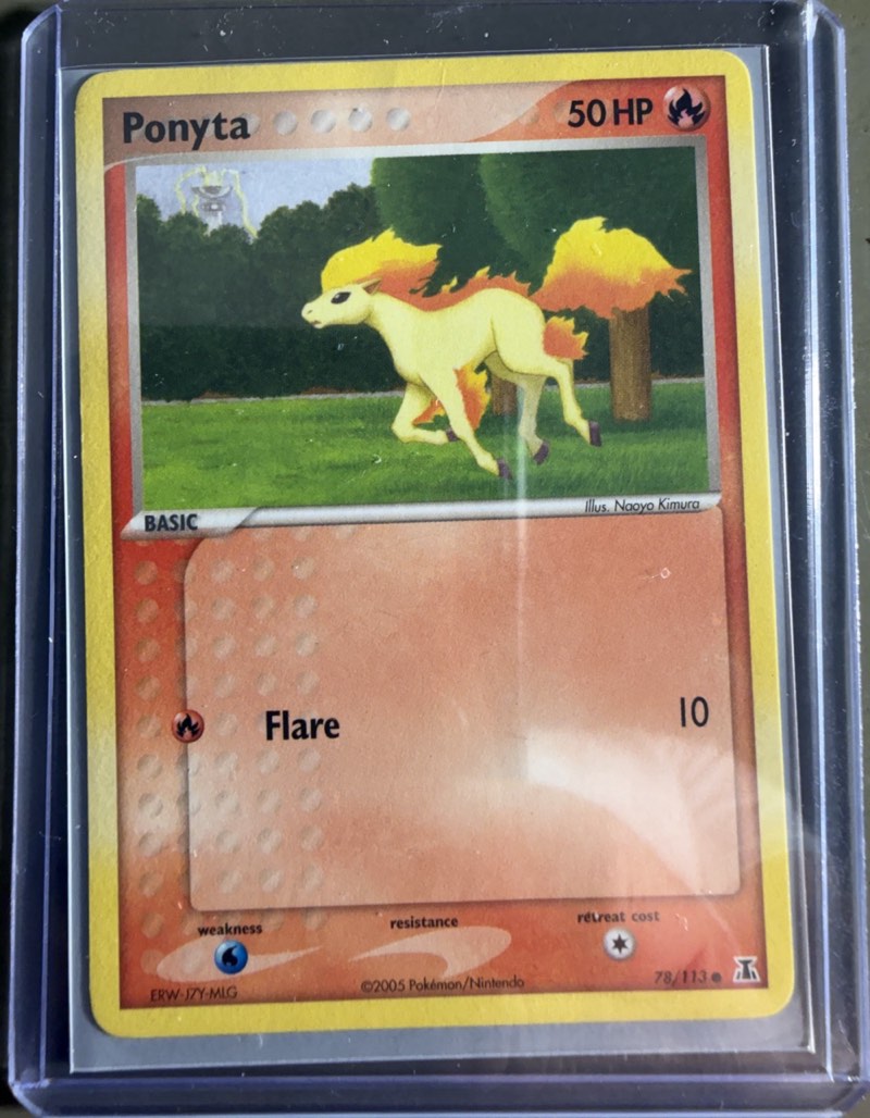 Ponyta — Unverified ~2005 EX-era set 78/113