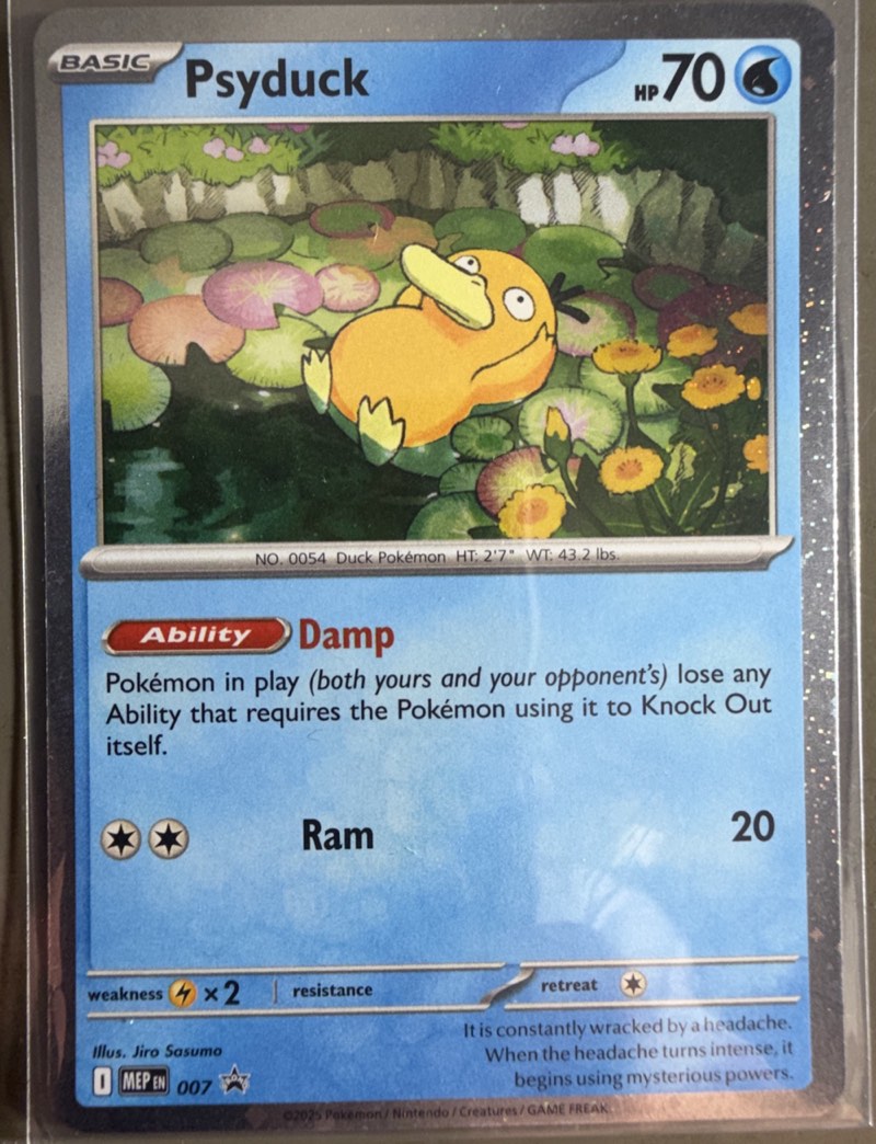 Psyduck — MEP Mega Evolution Black Star Promos (English, 2026) 007