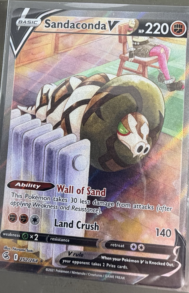 Sandaconda V — Sword & Shield: Fusion Strike (SWSH08) 252/264