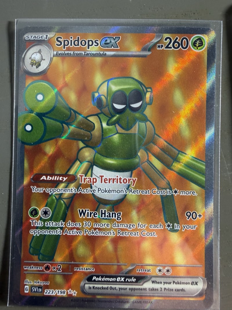 Spidops ex — SV01: Scarlet & Violet Base Set 223/198